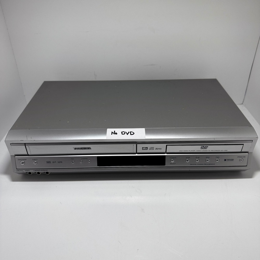 Toshiba SD-V392SU DVD VCR Combo Player Hi-Fi VHS Digital Cinema -DVD not working